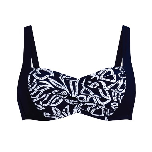 Anita Swimwear Elle navy blue padded bikini bra