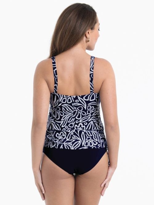 Anita Swimwear Malaika navy blue tankini top