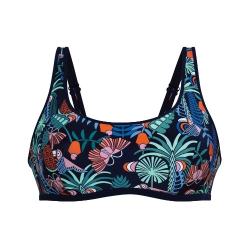 Anita Care Laila blue prosthetic bikini top