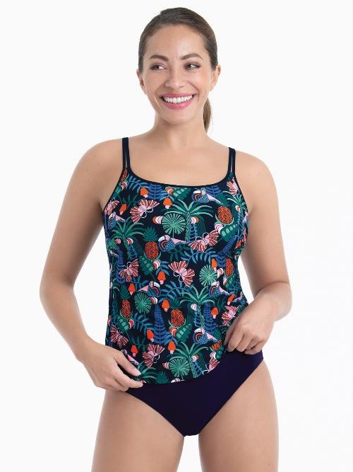 Anita Care Rimini blue prosthetic tankini