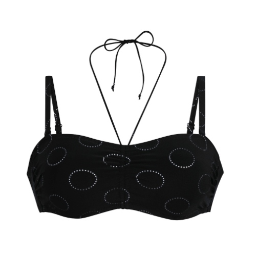 Anita Care Santa Rosa black prosthetic bikini top