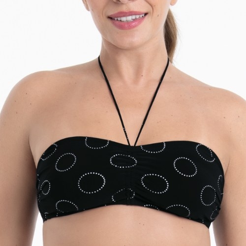 Anita Care Santa Rosa black prosthetic bikini top