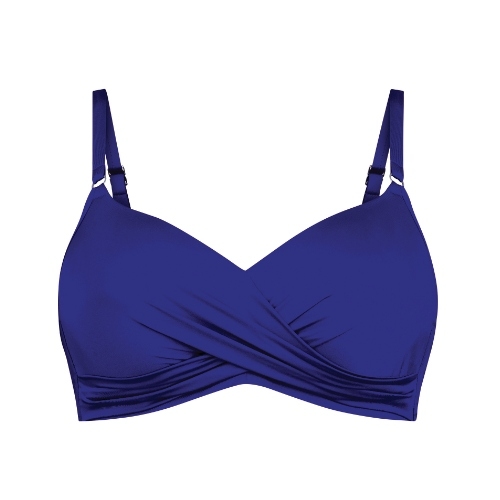 Anita Care Liberia blue prosthetic bikini top