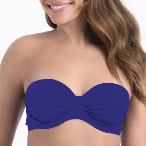 Rosa Faia Swimwear Catalina blue padded bikini bra