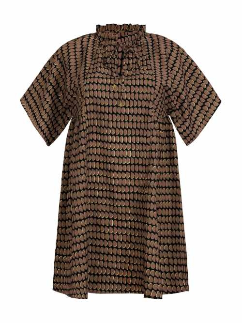 Rosa Faia Swimwear Tahiti black tunic