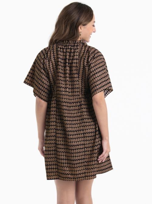 Rosa Faia Swimwear Tahiti black tunic