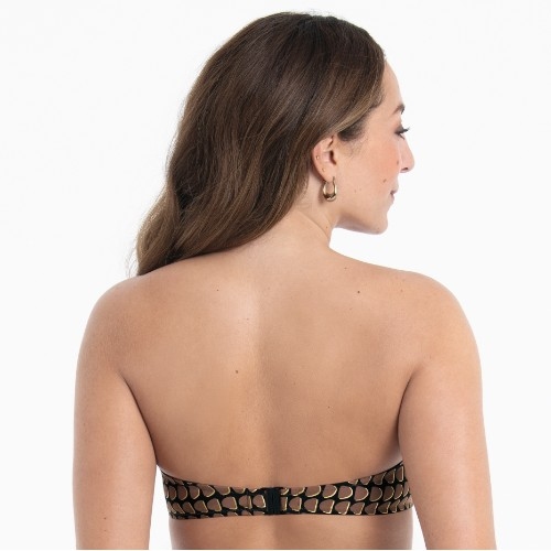 Rosa Faia Swimwear Cosima black padded bikini bra