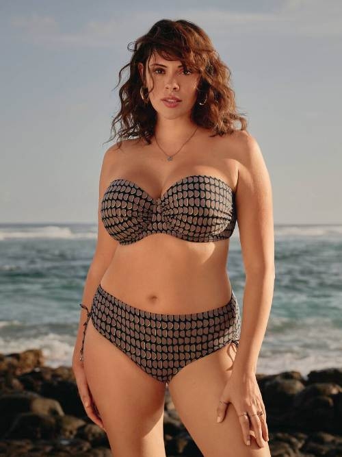 Rosa Faia Swimwear Ive black bikini brief