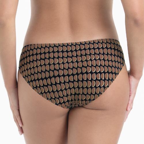 Rosa Faia Swimwear Amelie black bikini brief