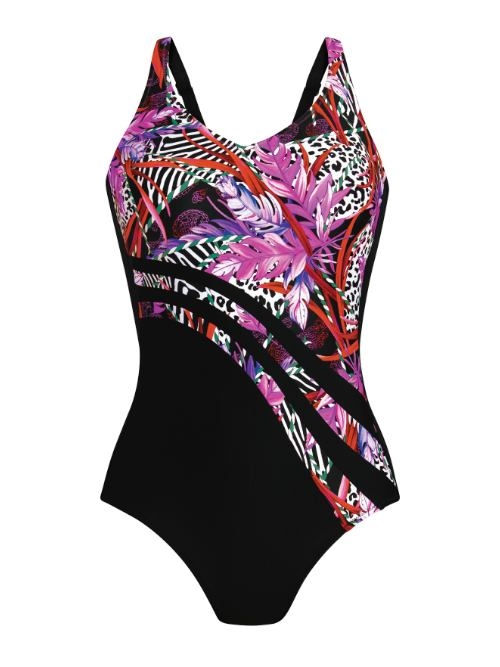Anita Care Dirban magenta prosthetic swimsuit