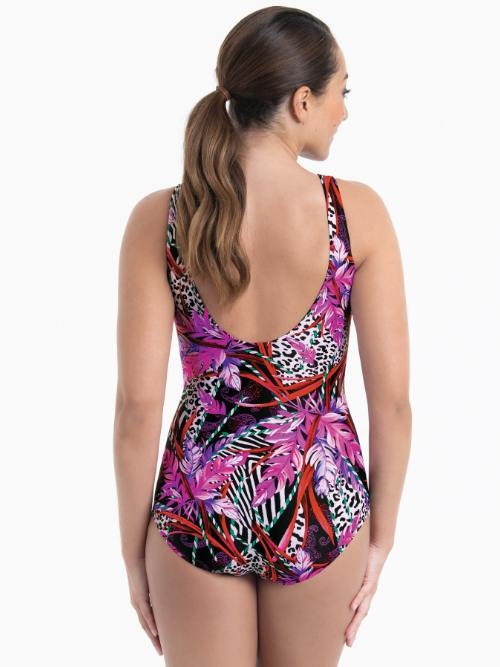 Anita Care Porto magenta prosthetic swimsuit