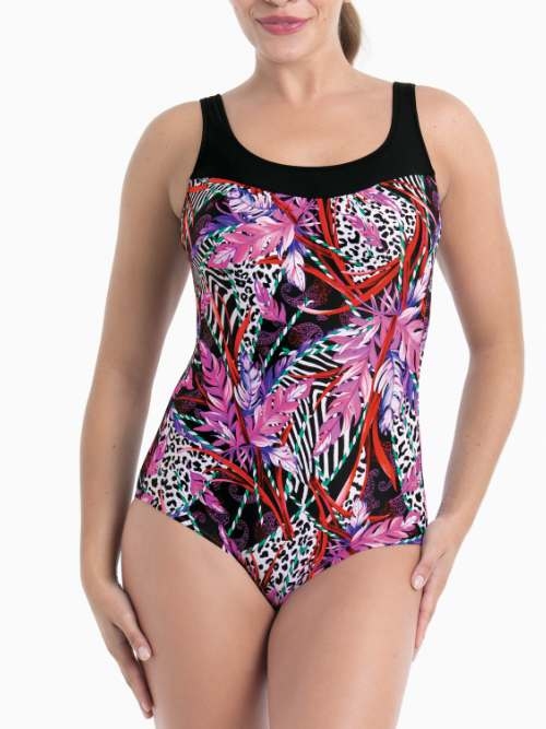 Anita Care Porto magenta prosthetic swimsuit