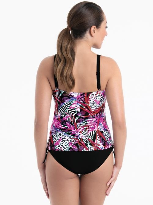 Anita Care Latina magenta prosthetic tankini