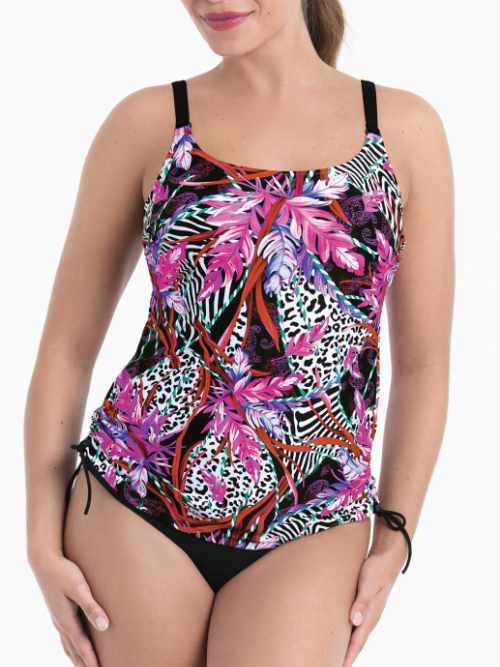Anita Care Latina magenta prosthetic tankini
