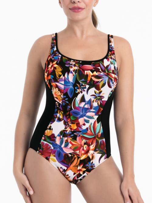 Anita Care Togo black/print prosthetic swimsuit