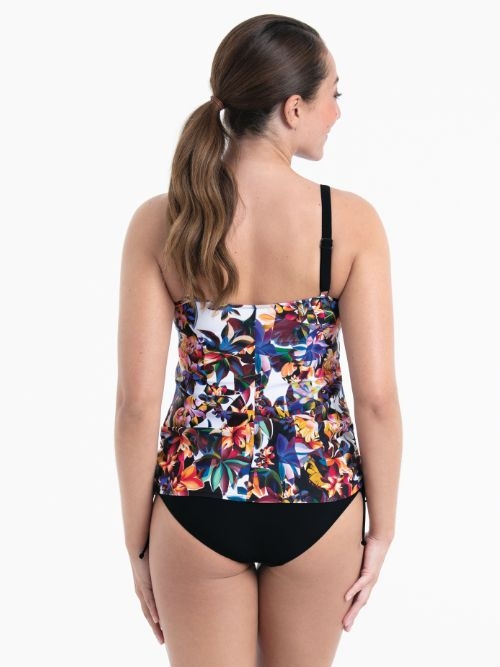 Anita Care Latina black/print prosthetic tankini