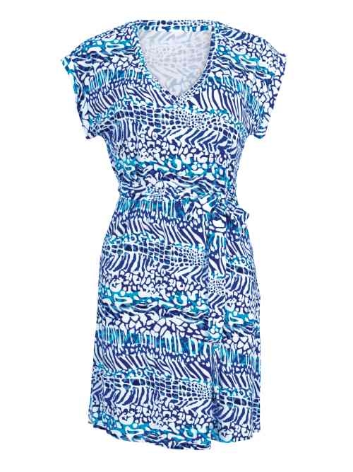 Anita Swimwear Mari navy blue beach dress