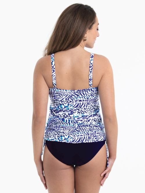 Anita Swimwear Yara navy blue tankini top