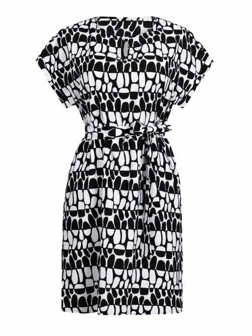 Anita Swimwear Parma black/white beach dress