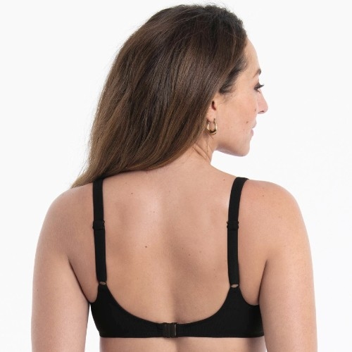 Anita Swimwear Marisol black/white soft-cup bikini bra