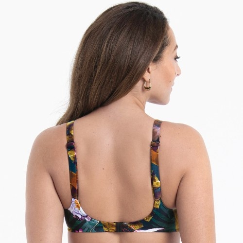 Anita Swimwear Marnie black/brown padded bikini bra