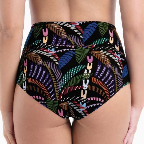 Rosa Faia Swimwear Marcella black bikini brief