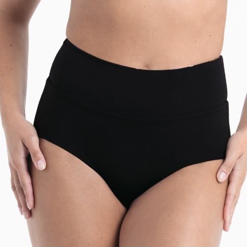 Rosa Faia Swimwear Marcella black bikini brief