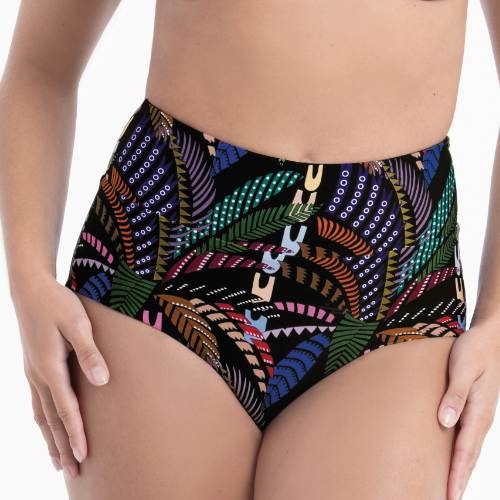 Rosa Faia Swimwear Marcella black bikini brief