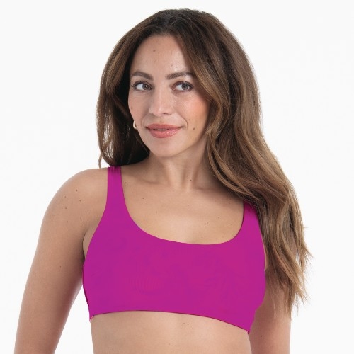 Rosa Faia Swimwear Wika pink padded bikini bra