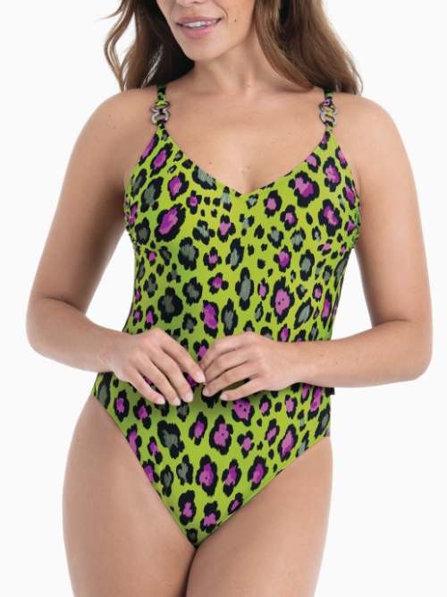 Rosa Faia Swimwear Antonia green bathingsuit