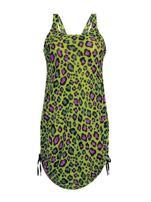 Rosa Faia Swimwear Capri green tunic