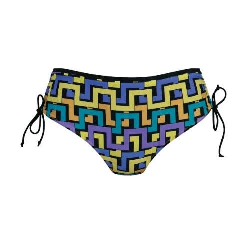 Anita Swimwear Nika black/print bikini brief