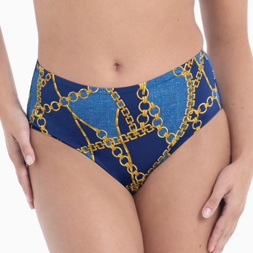 Rosa Faia Swimwear Peggy jeans blue bikini brief