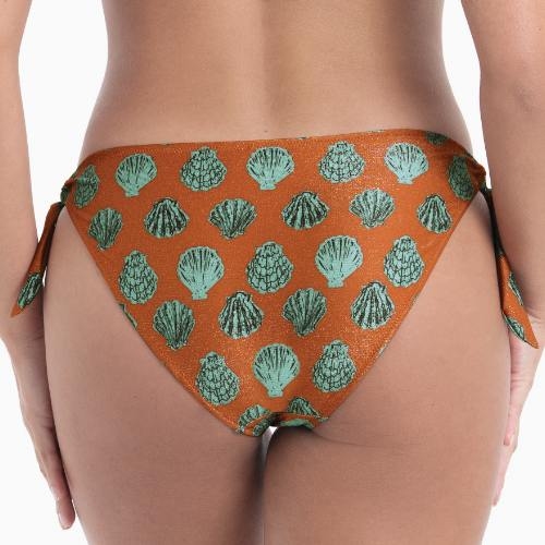 Rosa Faia Swimwear Malu brown bikini brief