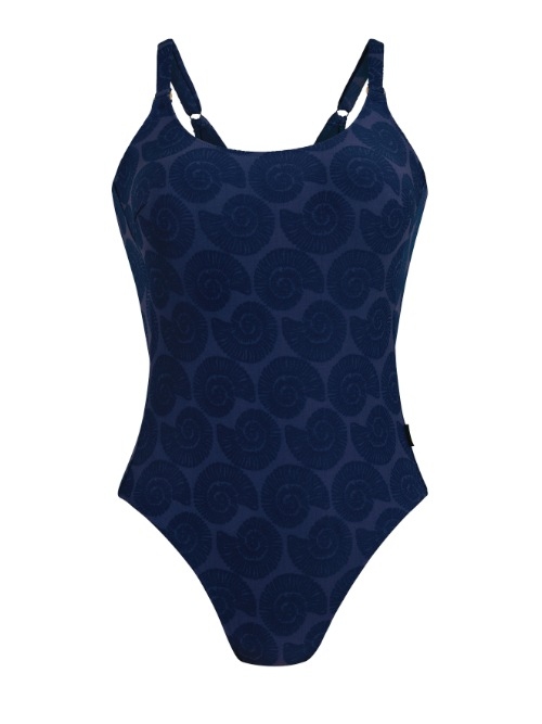 Rosa Faia Swimwear Enya navy blue bathingsuit