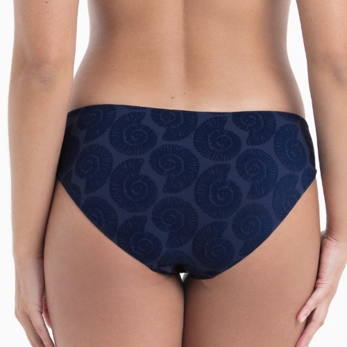 Rosa Faia Swimwear Amelie navy blue bikini brief
