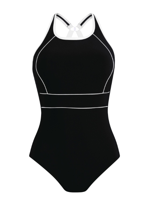 Anita Care Colina black/white prosthetic swimsuit