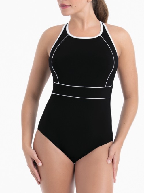 Anita Care Colina black/white prosthetic swimsuit