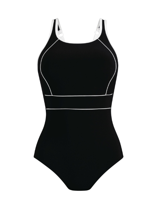 Anita Care Colina black/white prosthetic swimsuit