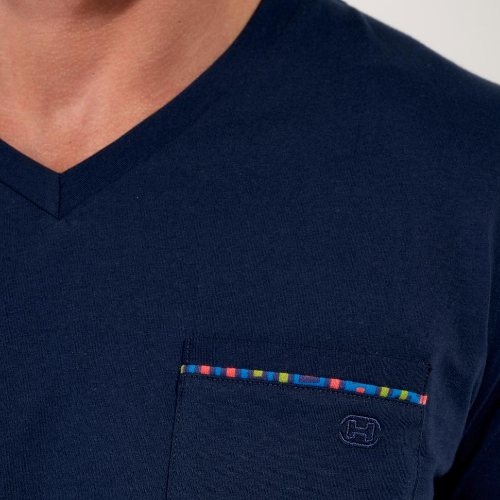 HOM Bellagio navy blue pajama