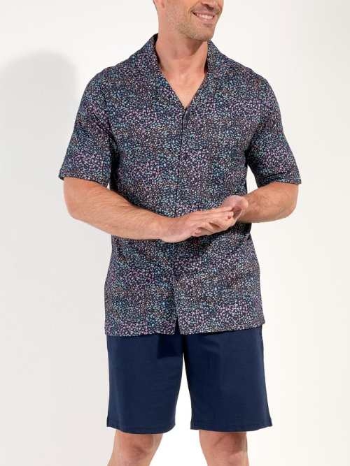HOM Vineyard navy blue pajama