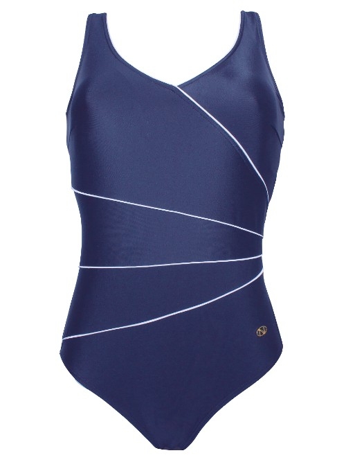 Naturana Badmode Women navy blue bathingsuit