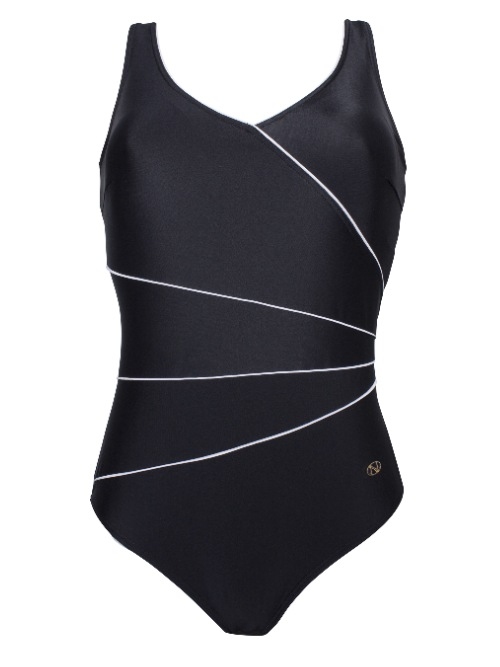 Naturana Badmode Women black bathingsuit