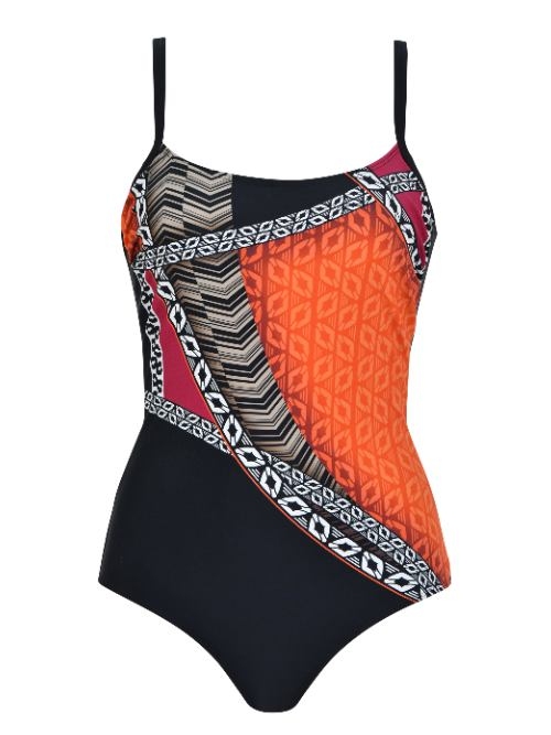 Naturana Badmode Women orange bathingsuit