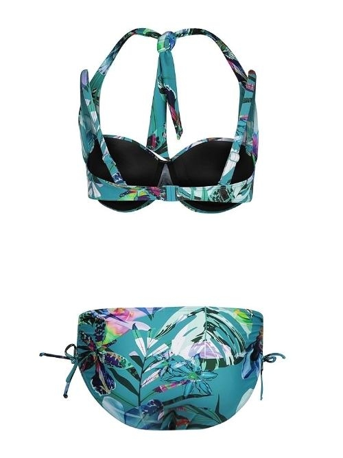 Mila Paradise green/print set