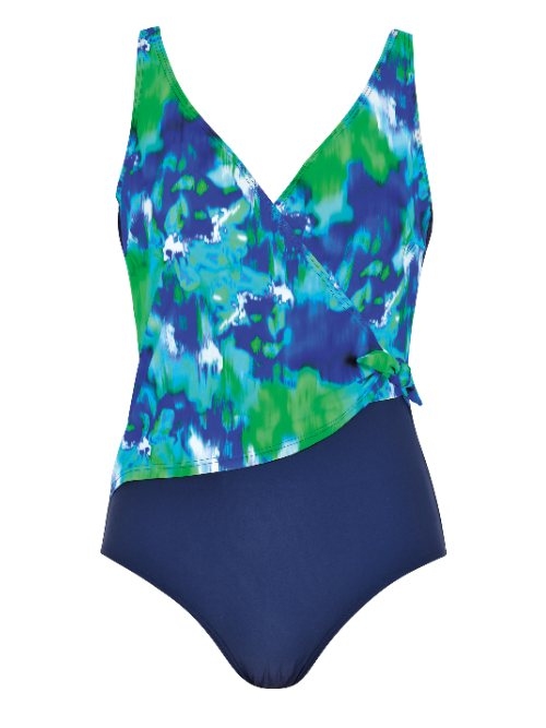 Naturana Swimwear Women blue/green bathingsuit