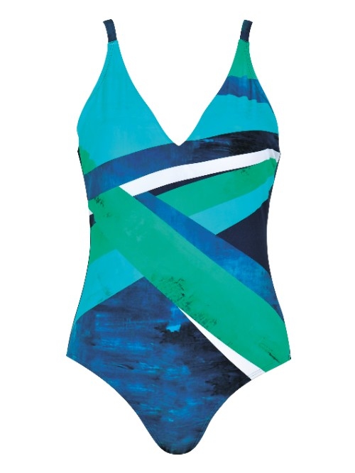 Naturana Badmode Women petrol bathingsuit