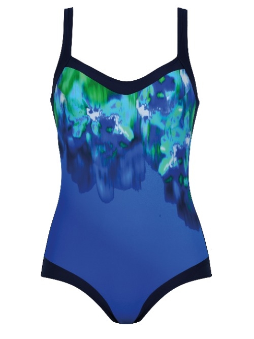 Naturana Swimwear Women blue/green bathingsuit