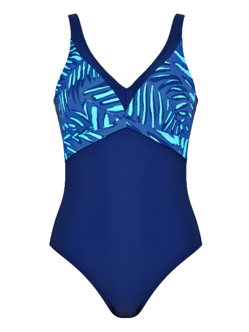 Naturana Badmode Women navy blue bathingsuit