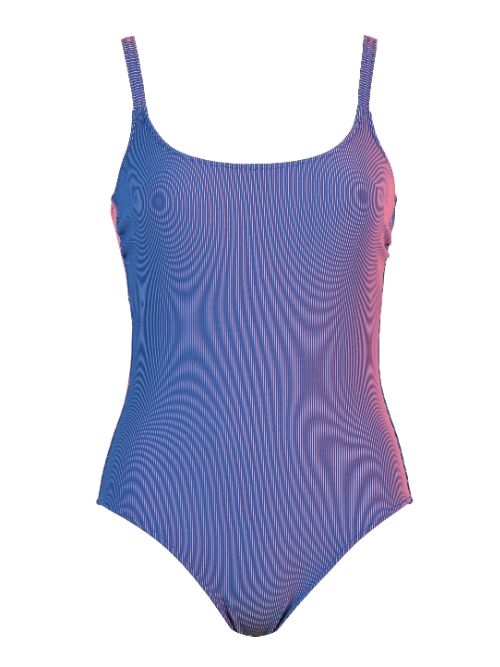Naturana Badmode Women blue/pink bathingsuit
